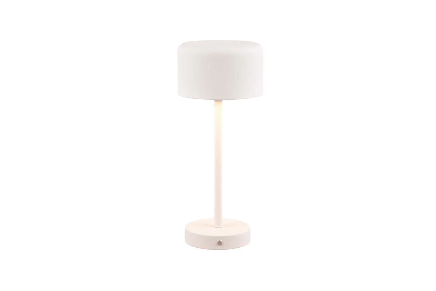 Jeff LED Bordslampa mattvit uppladdningsbar - Matt vit