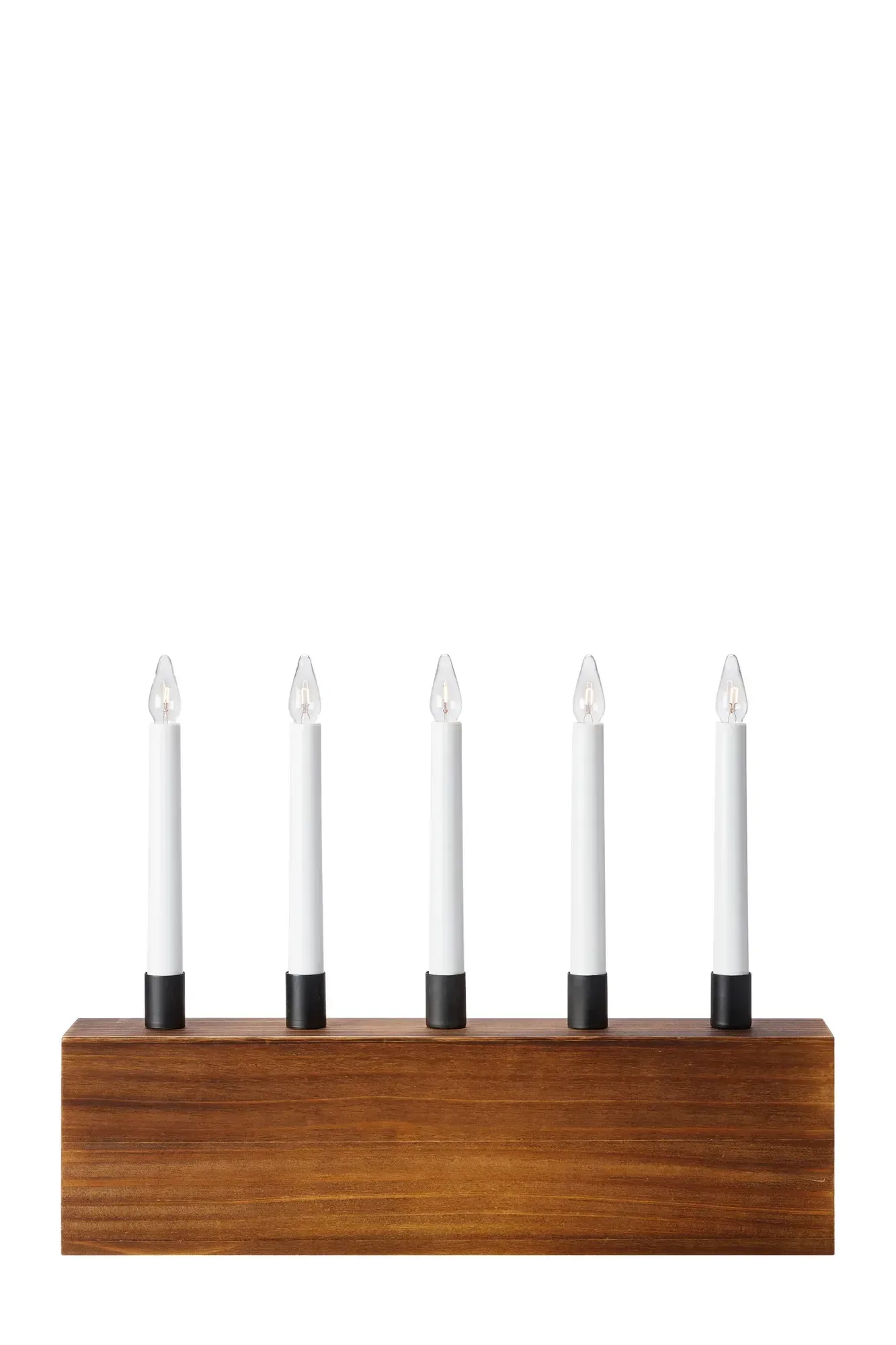 Albero Adventskerzenhalter Braun 41 cm