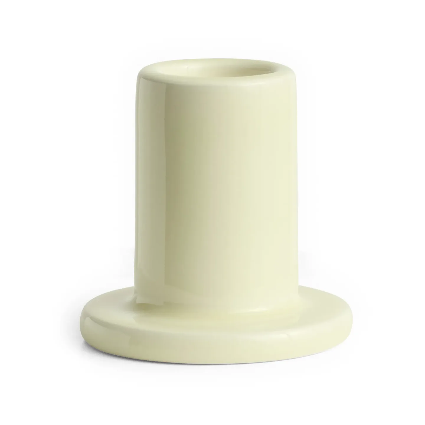 HAY Tube Kerzenhalter 5cm Lime white