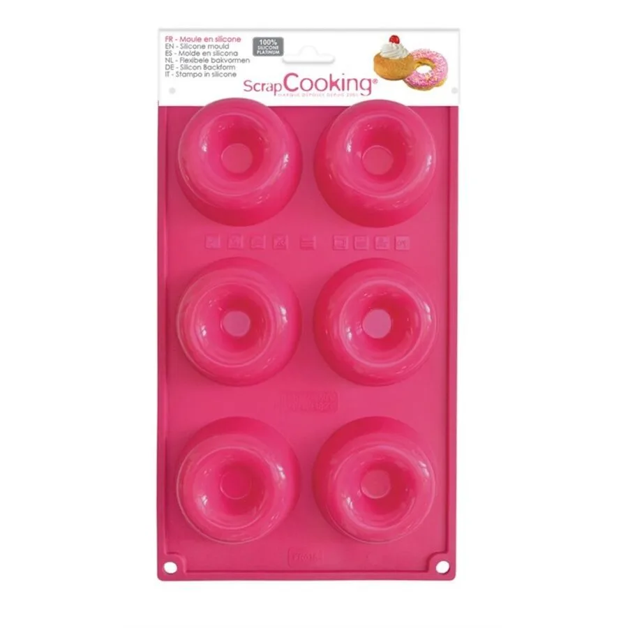 Scrap Cooking Backförmchen ScrapCooking pink Silikon