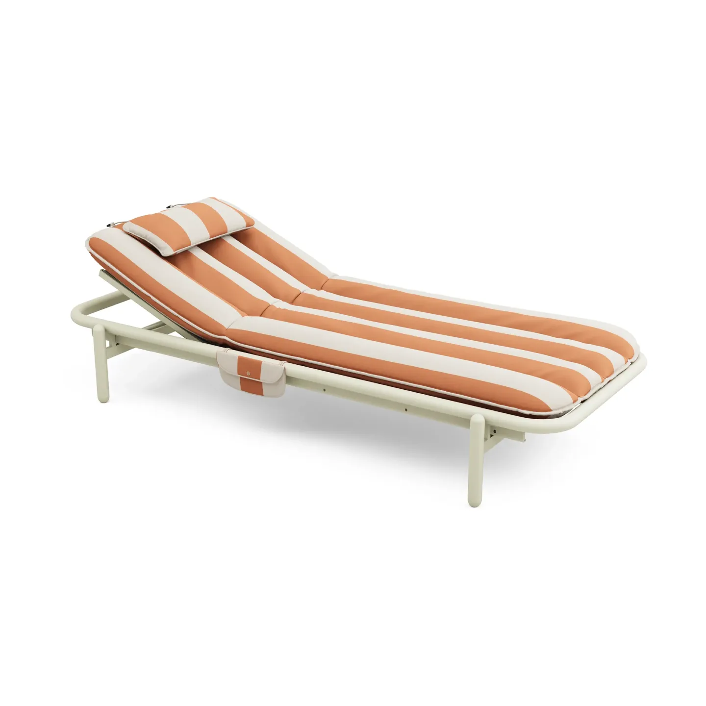 Fatboy Sunbun dagbädd Desert stripe orange, 212x97x39 cm
