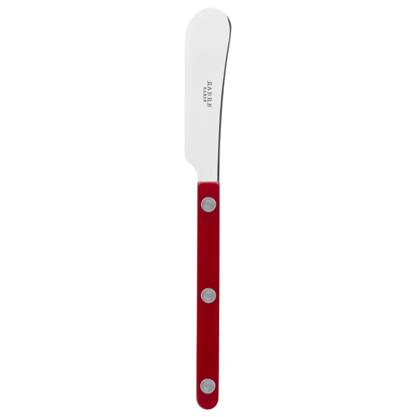 Sabre Paris - Bistrot Butter Spreader Solid - Burgundy - Smörknivar - Röd