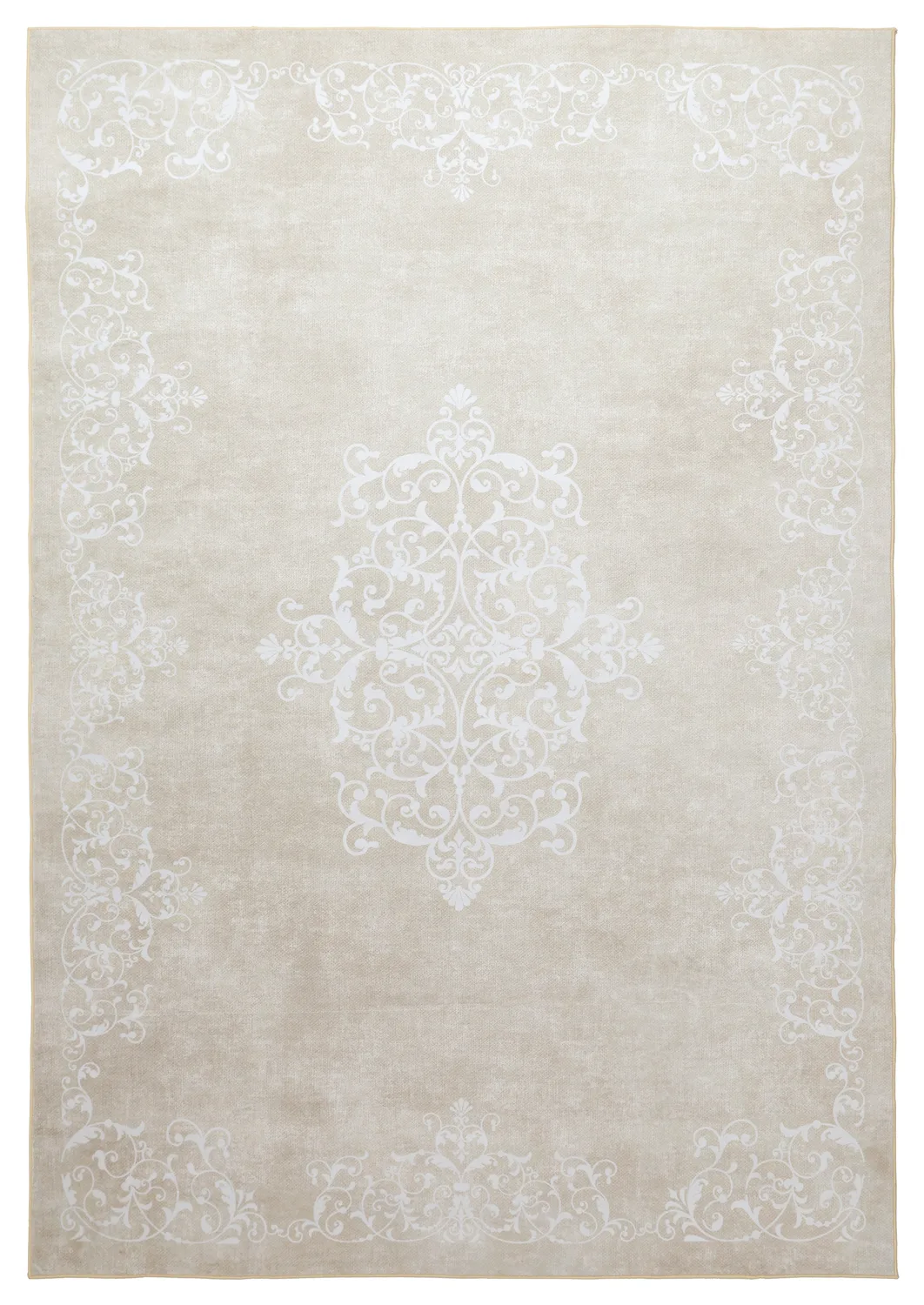 Wilton-teppe - Santi (beige/hvit) (Størrelse: 160 x 230 cm)