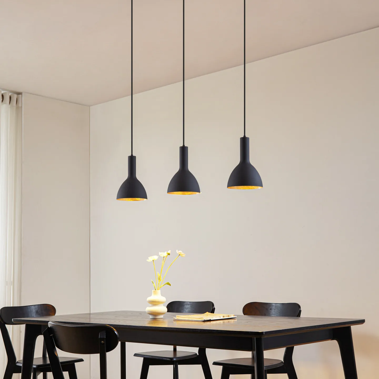 Cosmina 3 Taklampa Black/Gold - Arcchio - Kök - Modern - Metall - Med flera ljuskällor