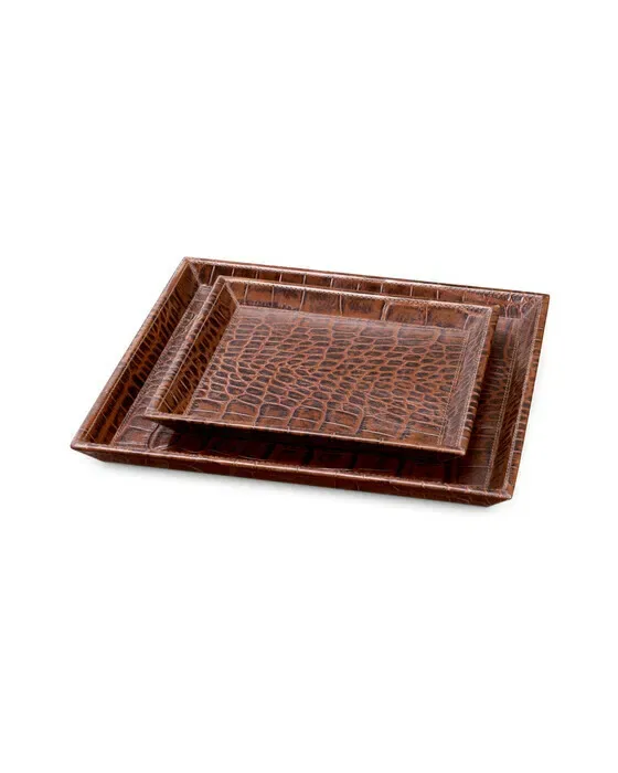 Scaleo Desk Tray Black Set of 2