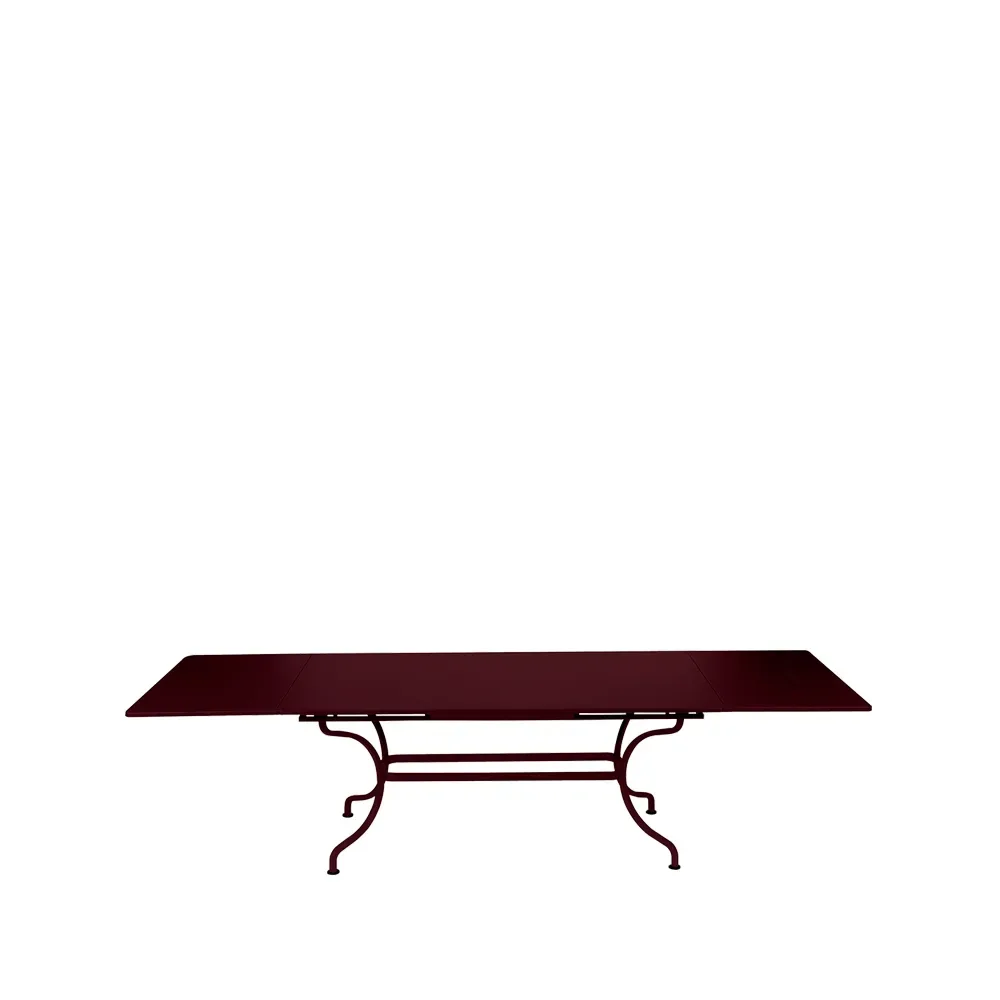 Fermob Romane bord inkl. iläggsskivor 2x50 cm Black cherry (vinröd)