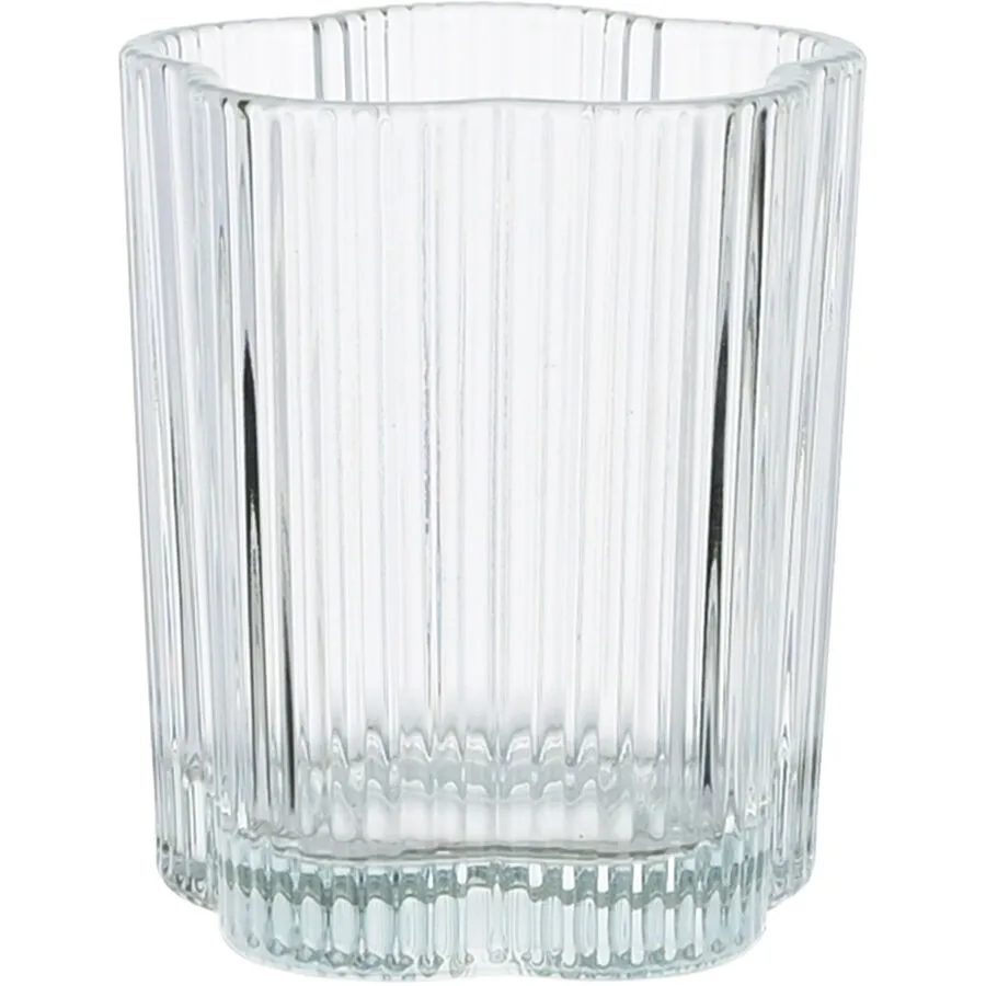 Windlicht Reduced Transparent Glas 7.2 cm 8.3 cm
