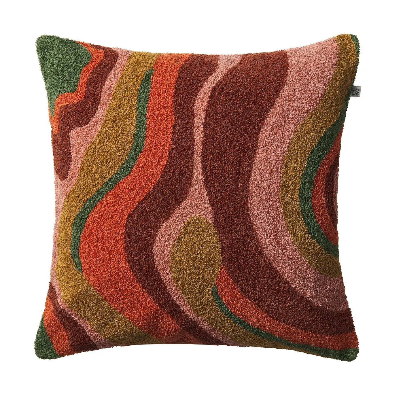 Chhatwal & Jonsson Sagar kuddfodral 50x50 cm Apricot orange-rose