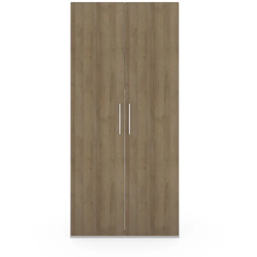 Kleiderschrank Window eiche Holzwerkstoff B 99.5 cm