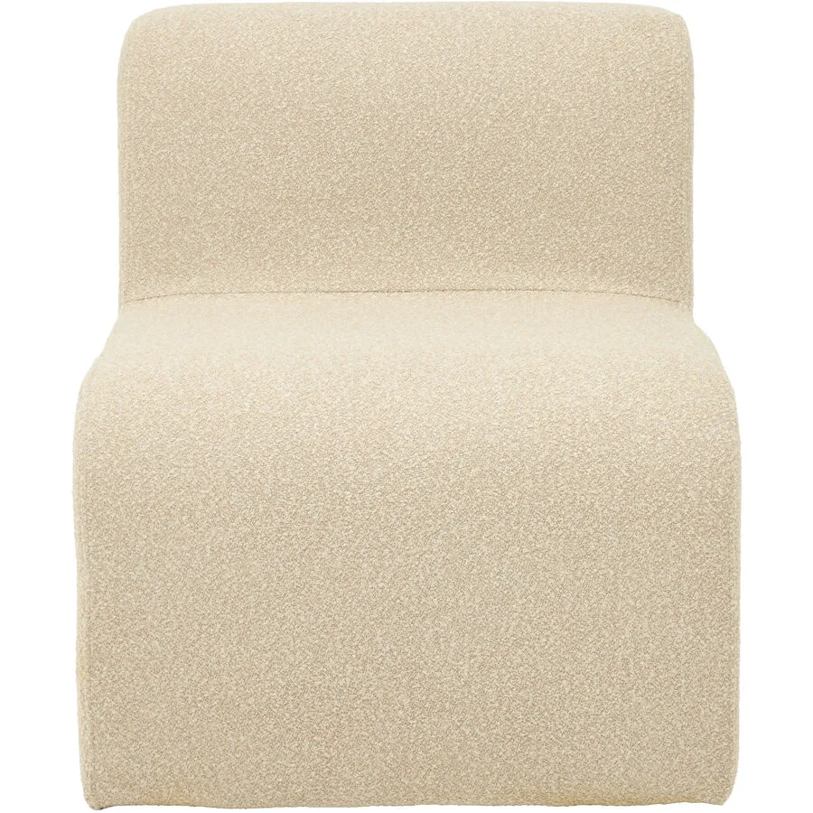 Sessel Mirellia Beige Polyester 96 cm 72 cm