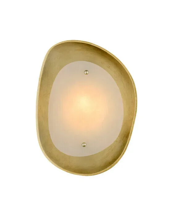 Samos Small Sculpted Sconce Gild