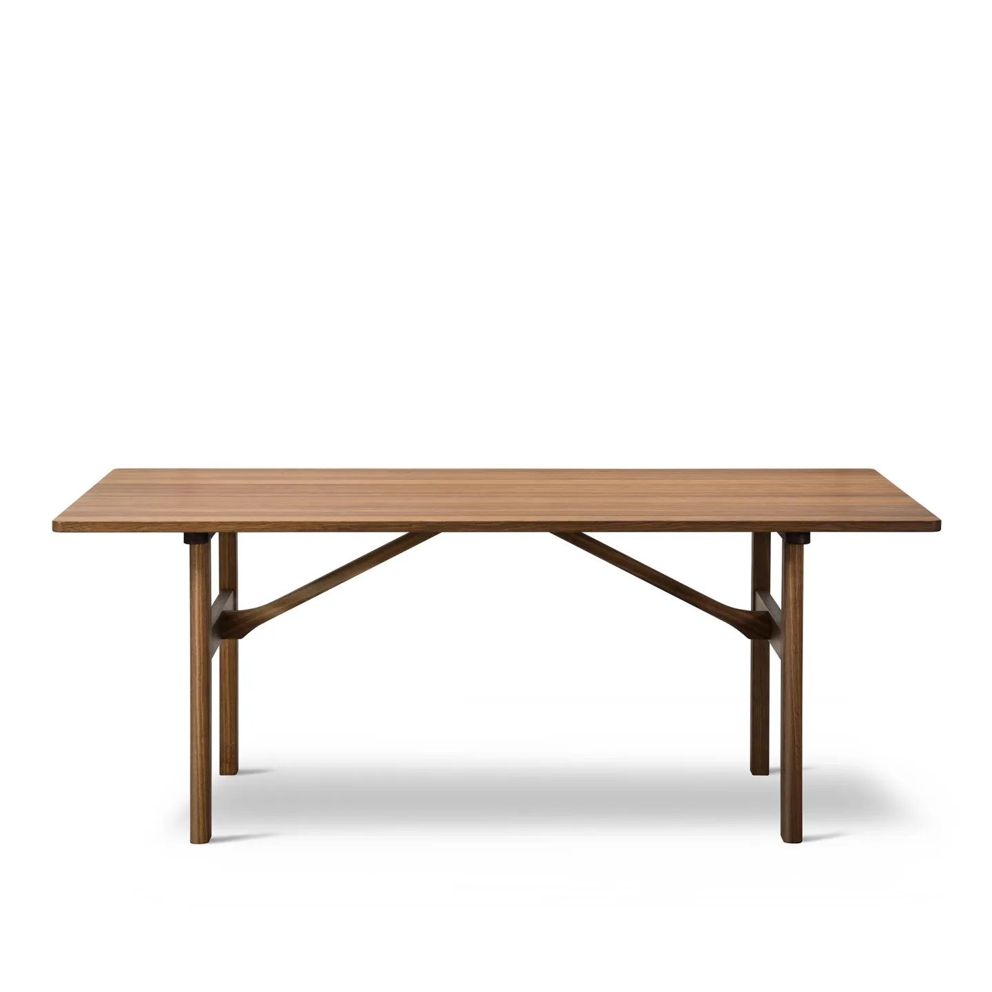 Fredericia Furniture - Mogensen C18 Table, 180 x 90 cm, Rökt ek - Matbord - Børge Mogensen - Träfärgad - Trä