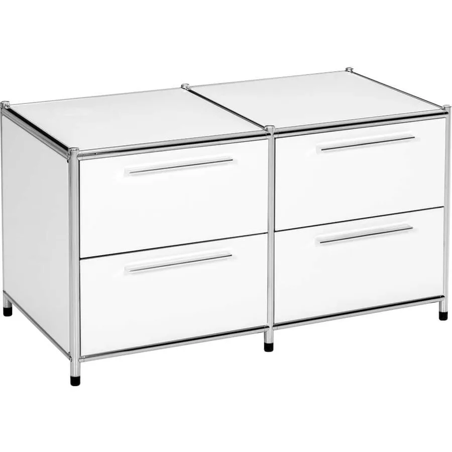 Regal Cubo Weiss Metall