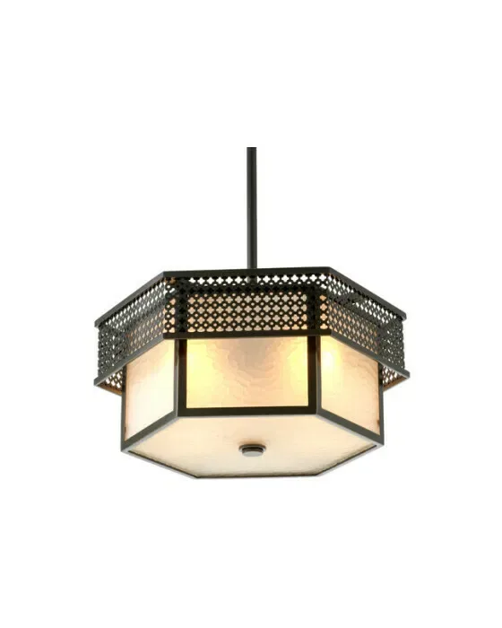 Minerva loftlampe bronze