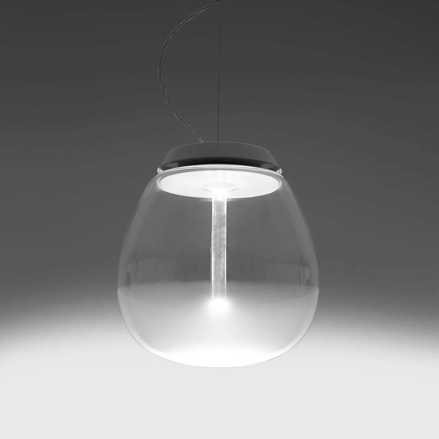 Empatia 36 LED S pendellampe - Artemide - Stue - Design - Glass - Med en lyskilde