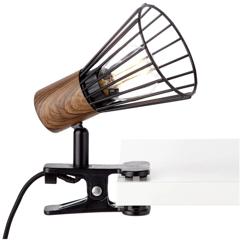 Brilliant - Manama - Klämlampa - Svart
