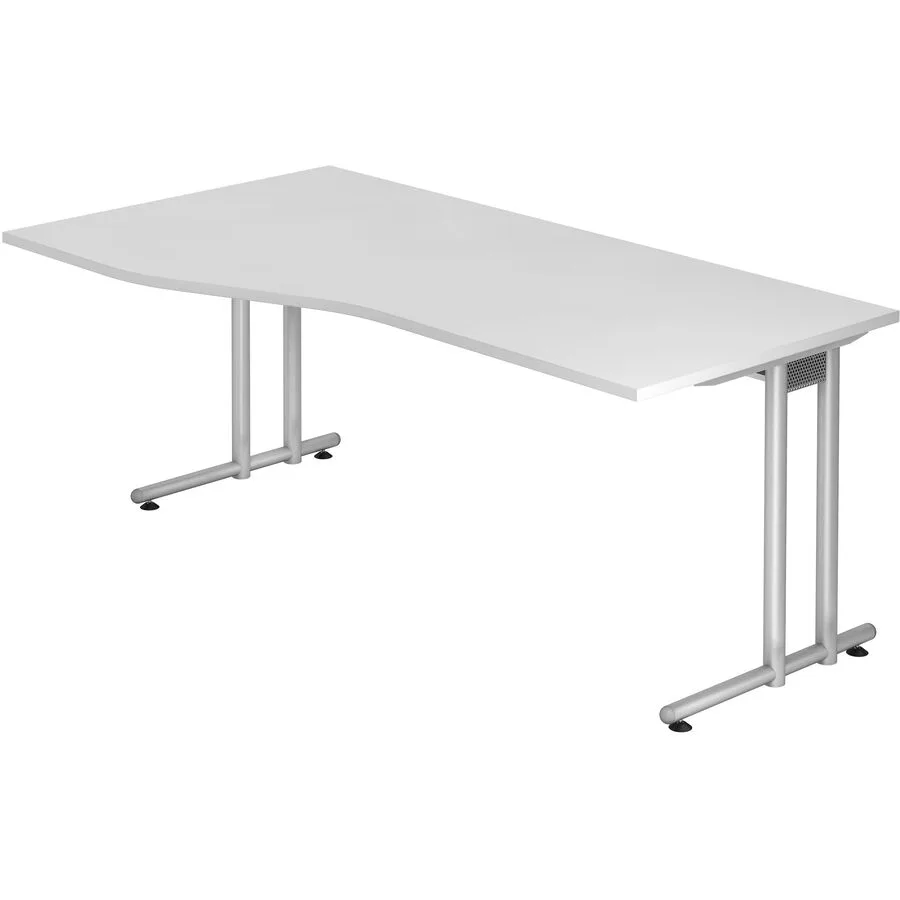 Schreibtisch Office weiss Holzwerkstoff B 180 T 100 cm