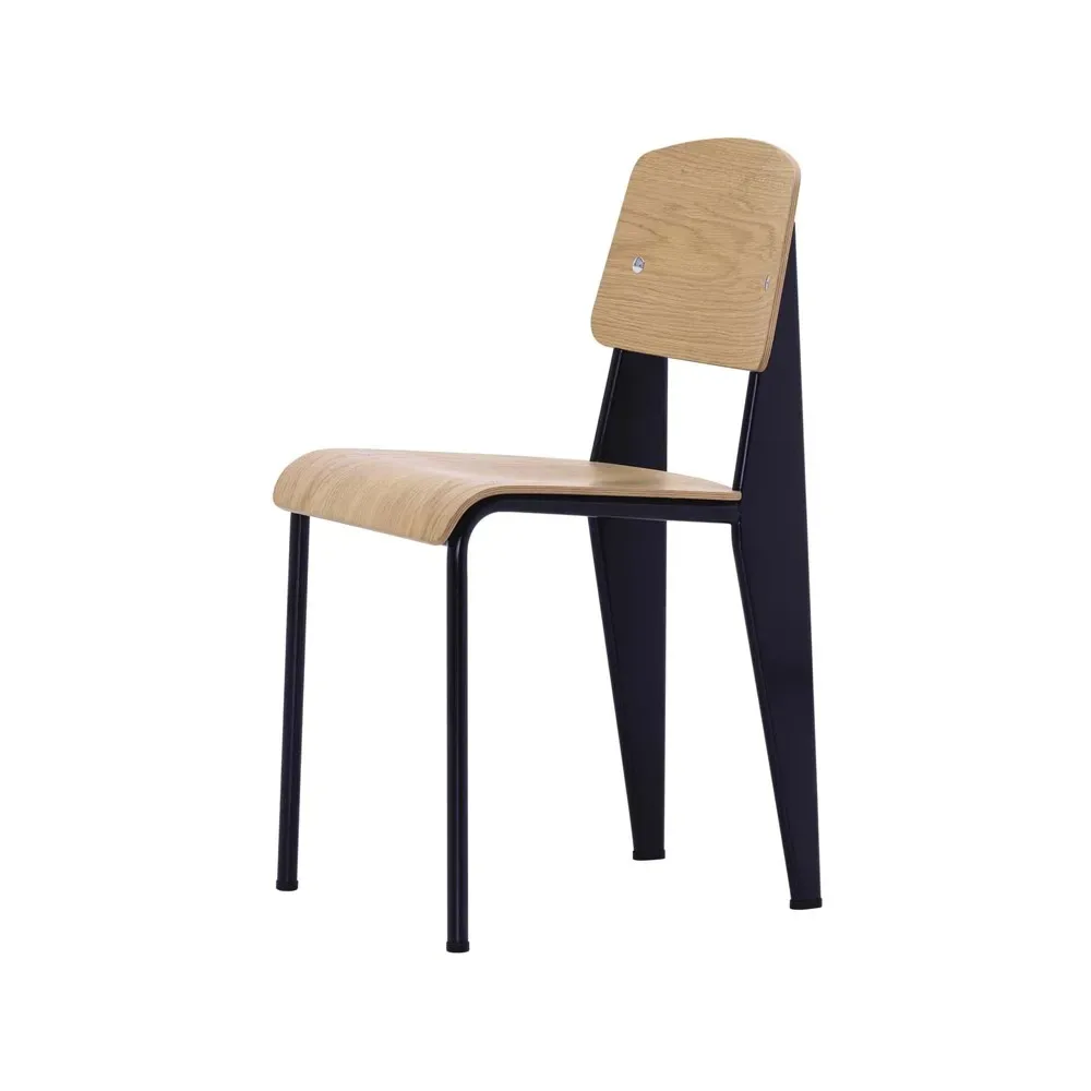 Vitra Standard stol ek natur, deep black