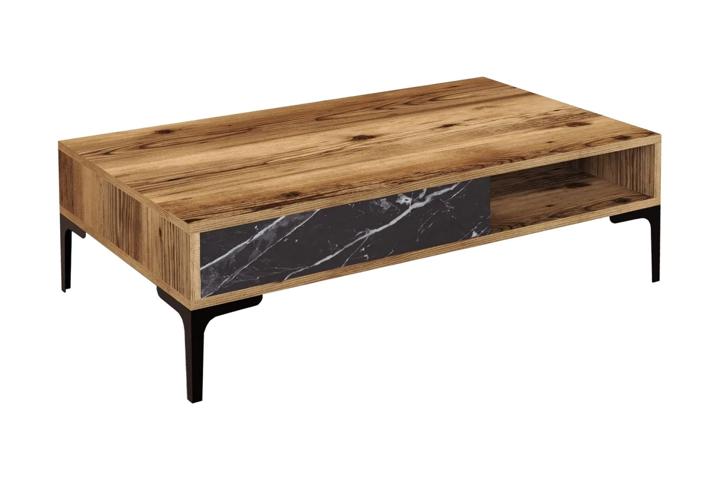 Opperin Soffbord 105x32,6x105 cm - Brun