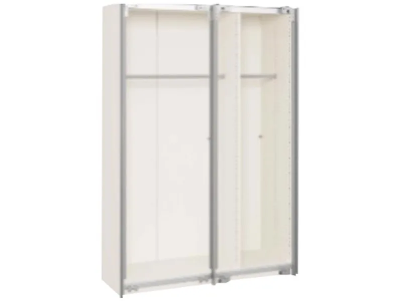 Schrankkorpus EVOLUTION cremeweiss 56.5x100x215cm