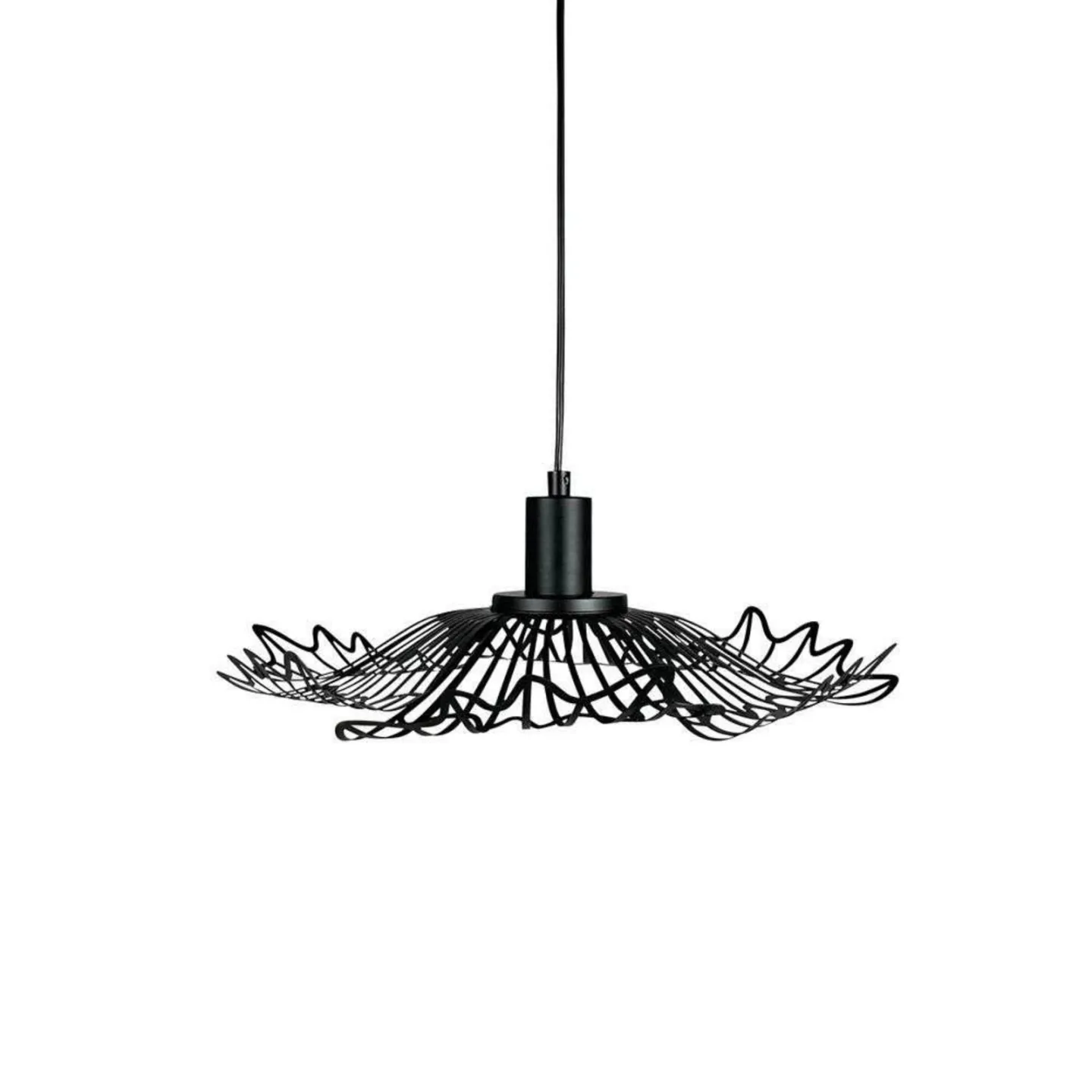 Flora Pendel Small Mat Sort - Dyberg Larsen - Spisestue - Metal