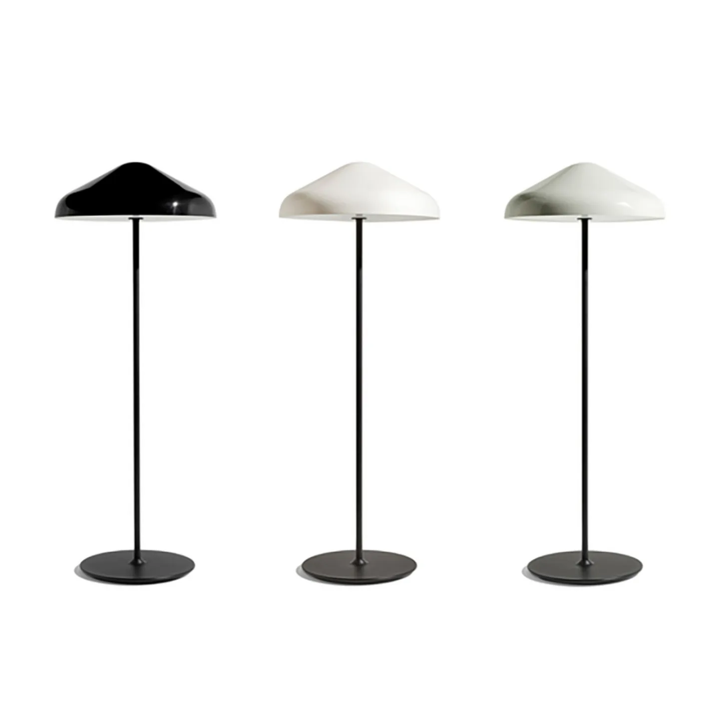 HAY Pao Steel Stehleuchte Ø 47 cm Cool Grey