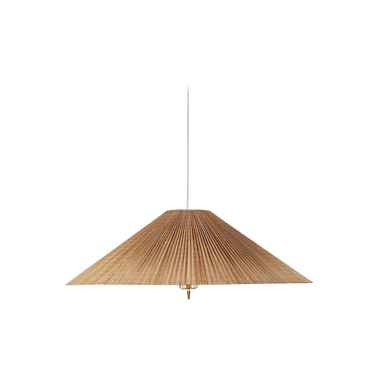 1972 Pendel Bamboo - GUBI - Stue - Design - Bambus - Med en lyskilde