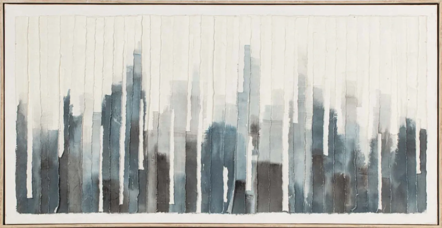 image LAND Gemälde Blue Skyline | Schubiger Möbel