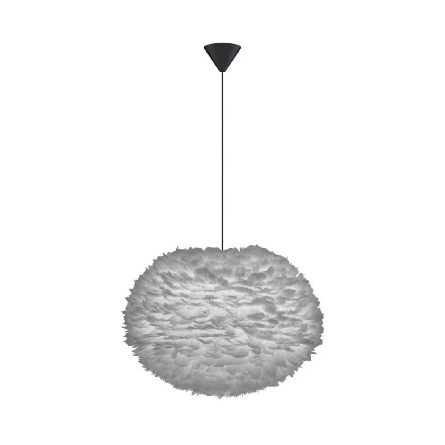 Eos Pendelleuchte Large Grau/Schwarz - UMAGE - Schlafzimmer - Sonstige