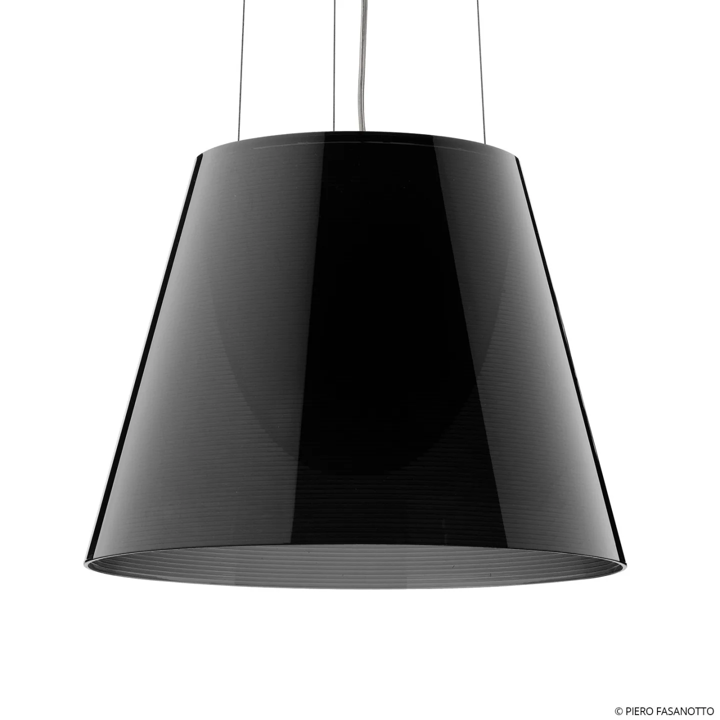 KTribe S2 Pendelleuchte Smoke - Flos - Wohnzimmer - Design - Kunststoff - Einflammig