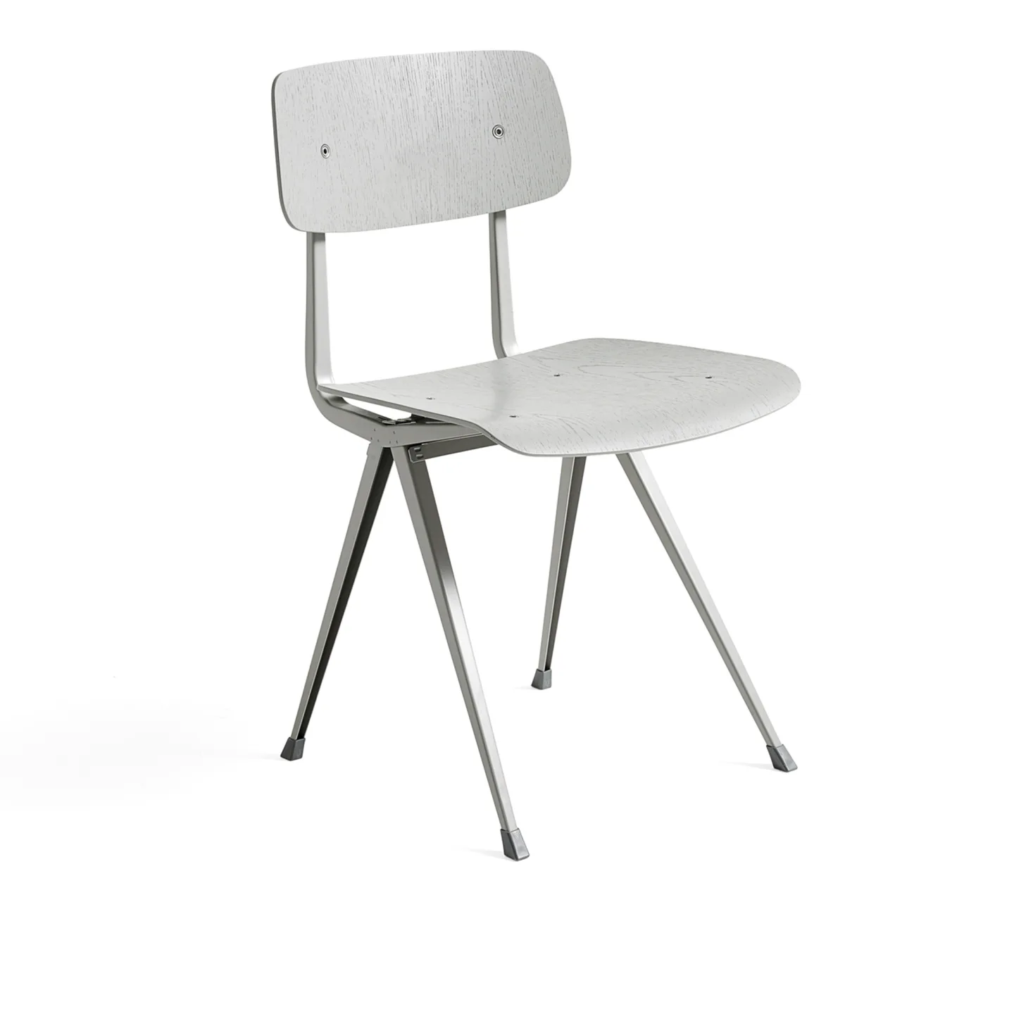 HAY - Result Chair Beige / Beige Water Based Lacq Oak - Matstolar - Friso Kramer,Wim Rietveld
