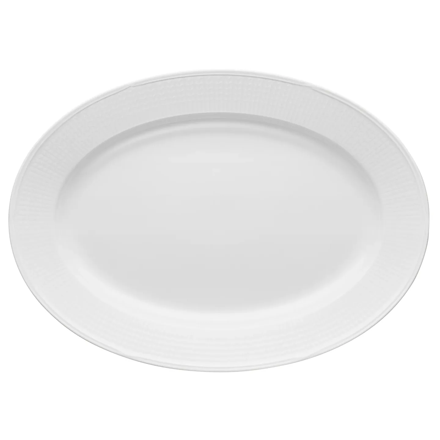 Rörstrand Swedish Grace fat oval 29x40 cm Snö (vit)