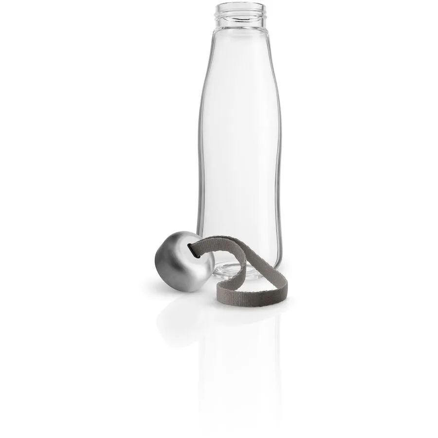Trinkflasche Eva Solo Grau Glas 500 ml B 7 cm