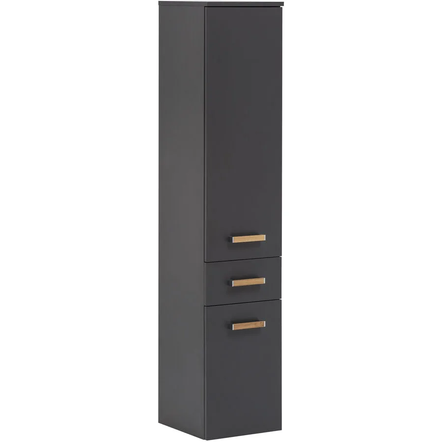 Hochschrank Hartwich anthrazit Holzwerkstoff B 33 T 35 H 160 cm