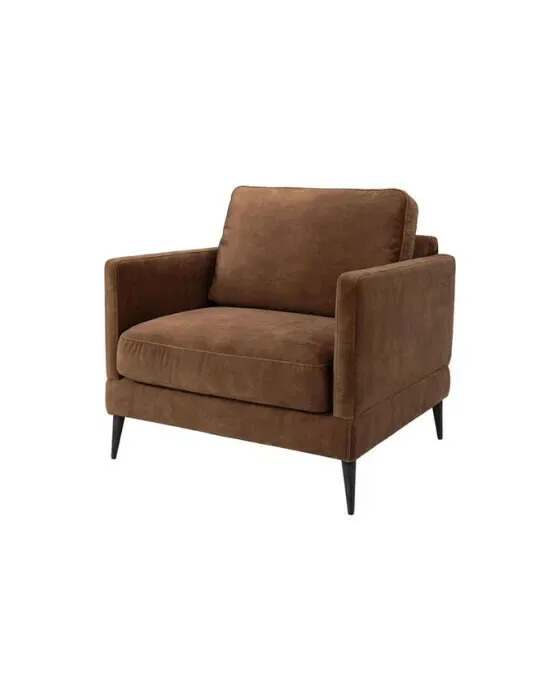 Andorra Armchair Velvet Hazel