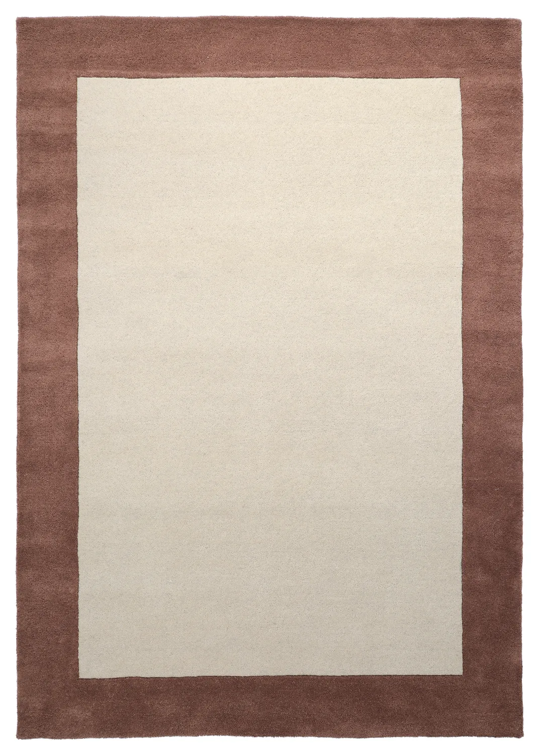 Ullteppe - Gaya Hand Tufted Wool Premium (krem/brun) (Størrelse: 240 x 340 cm)