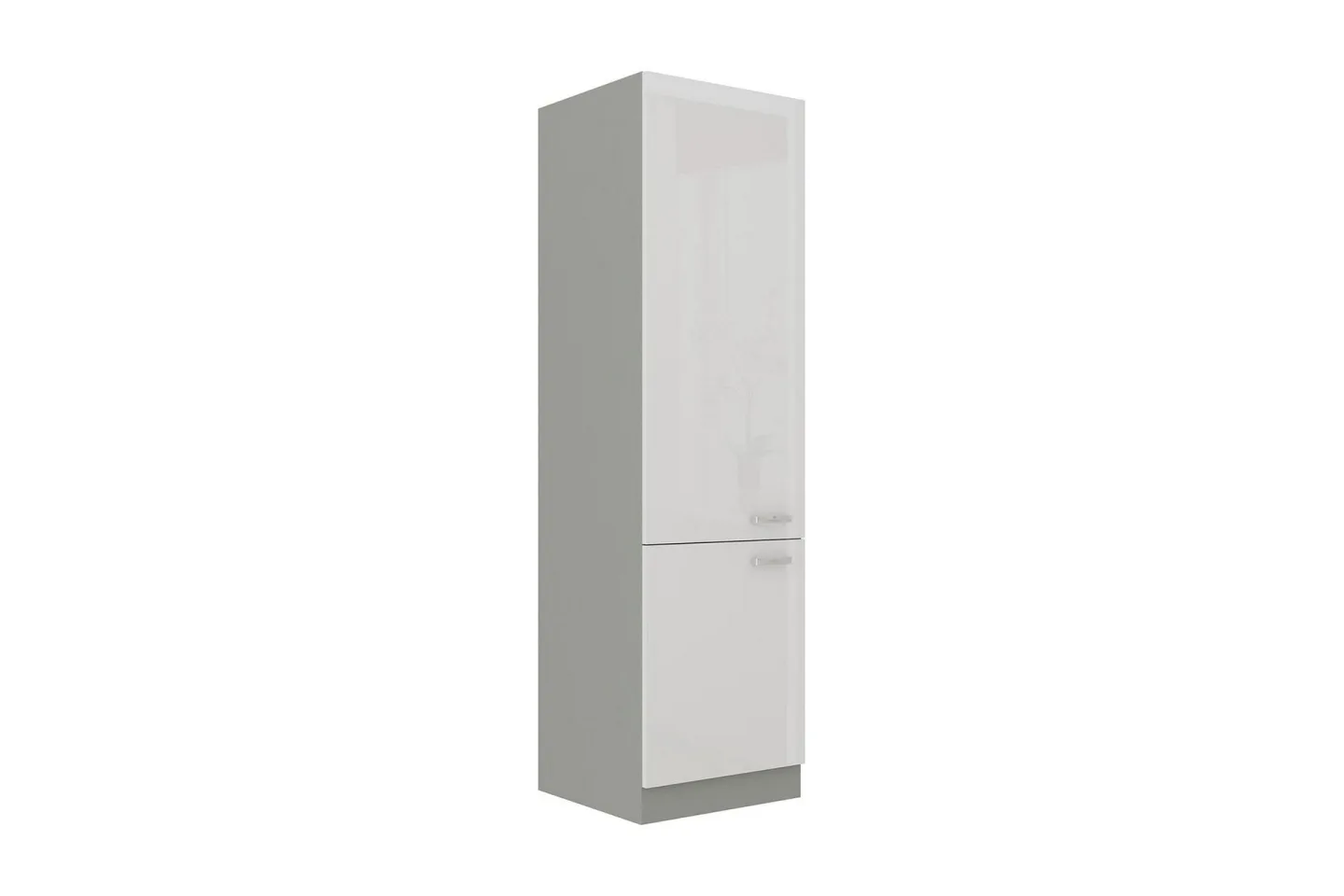 Bianco Skåp med dörrar 60x57x210 cm - Vit