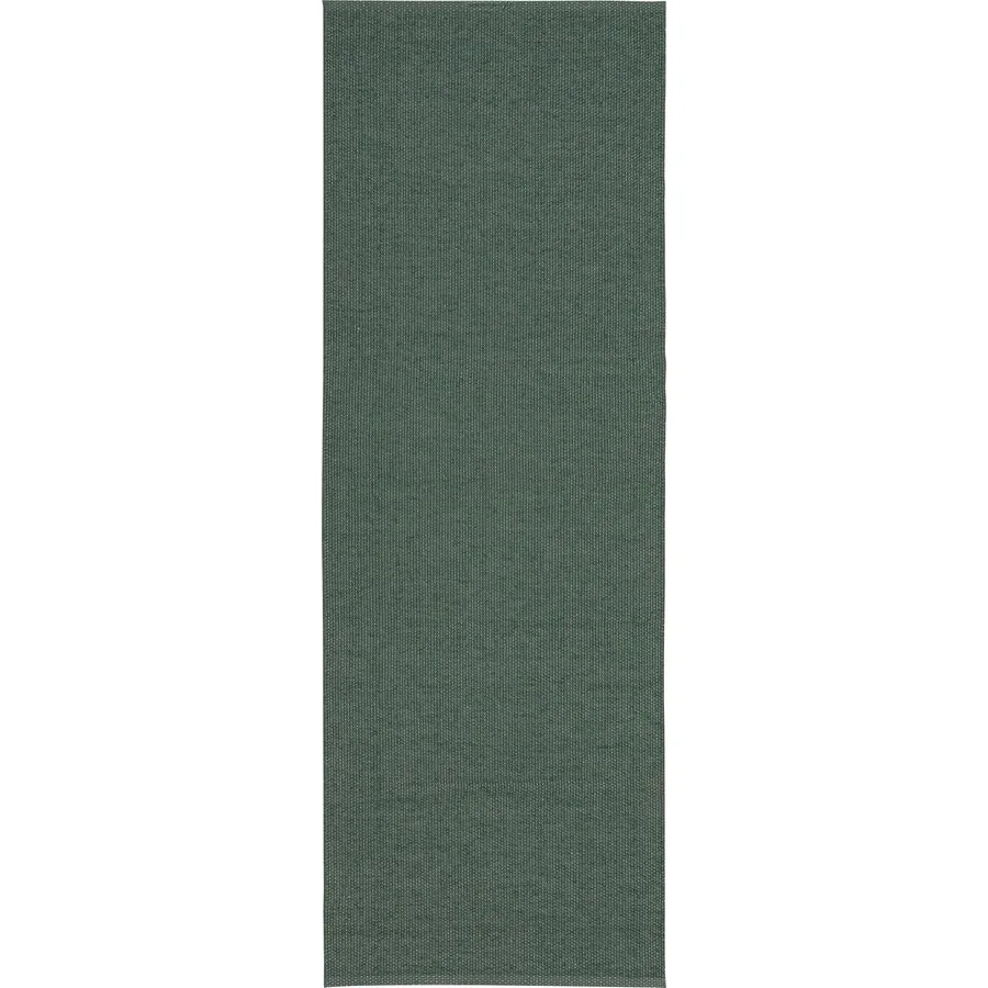 HORREDSMATTAN Outdoor-Teppich Solo Grün 70 cm 100 cm - Farbe: Dunkelgrün - Material: PVC - Outdoor-Teppich