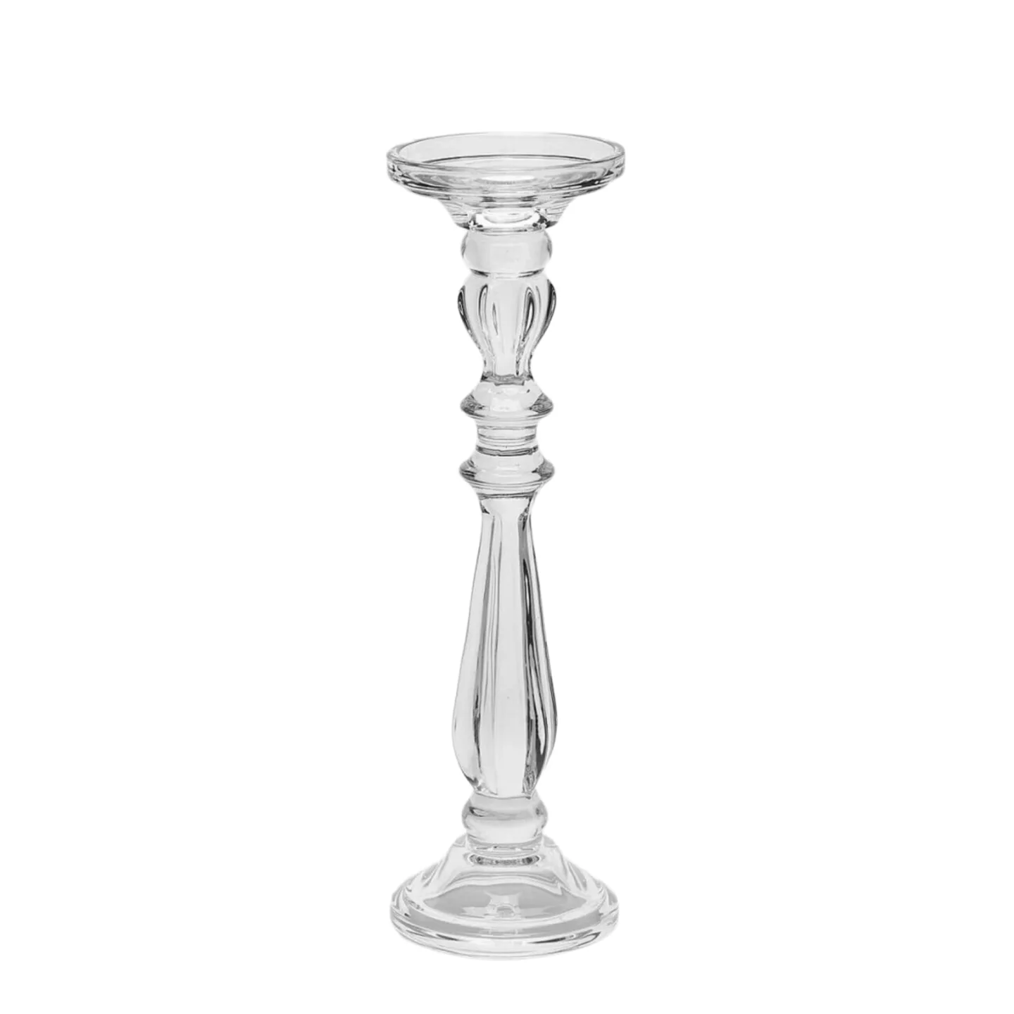 Edg Kerzenständer Kristallglas H: 34 cm | Schubiger Möbel