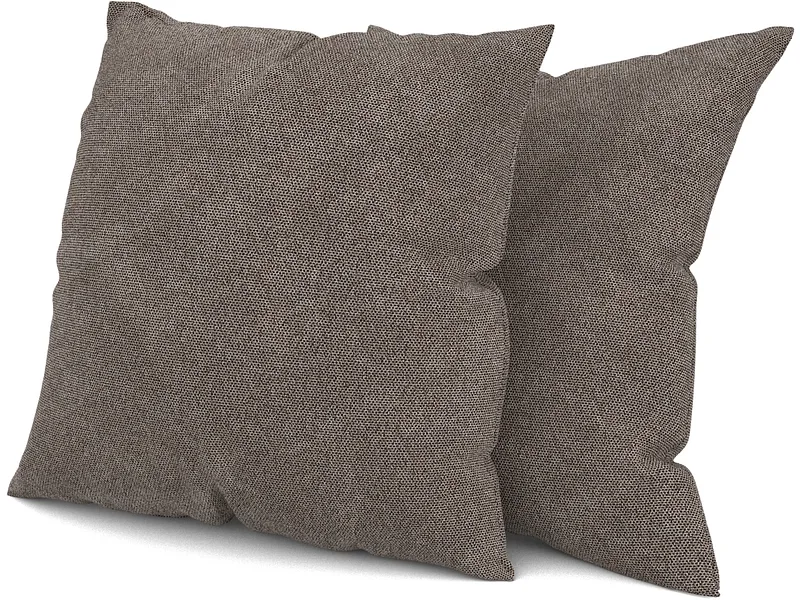 SWISS HOME STYLE Set 2 Kissen ONYX 40x40cm sand