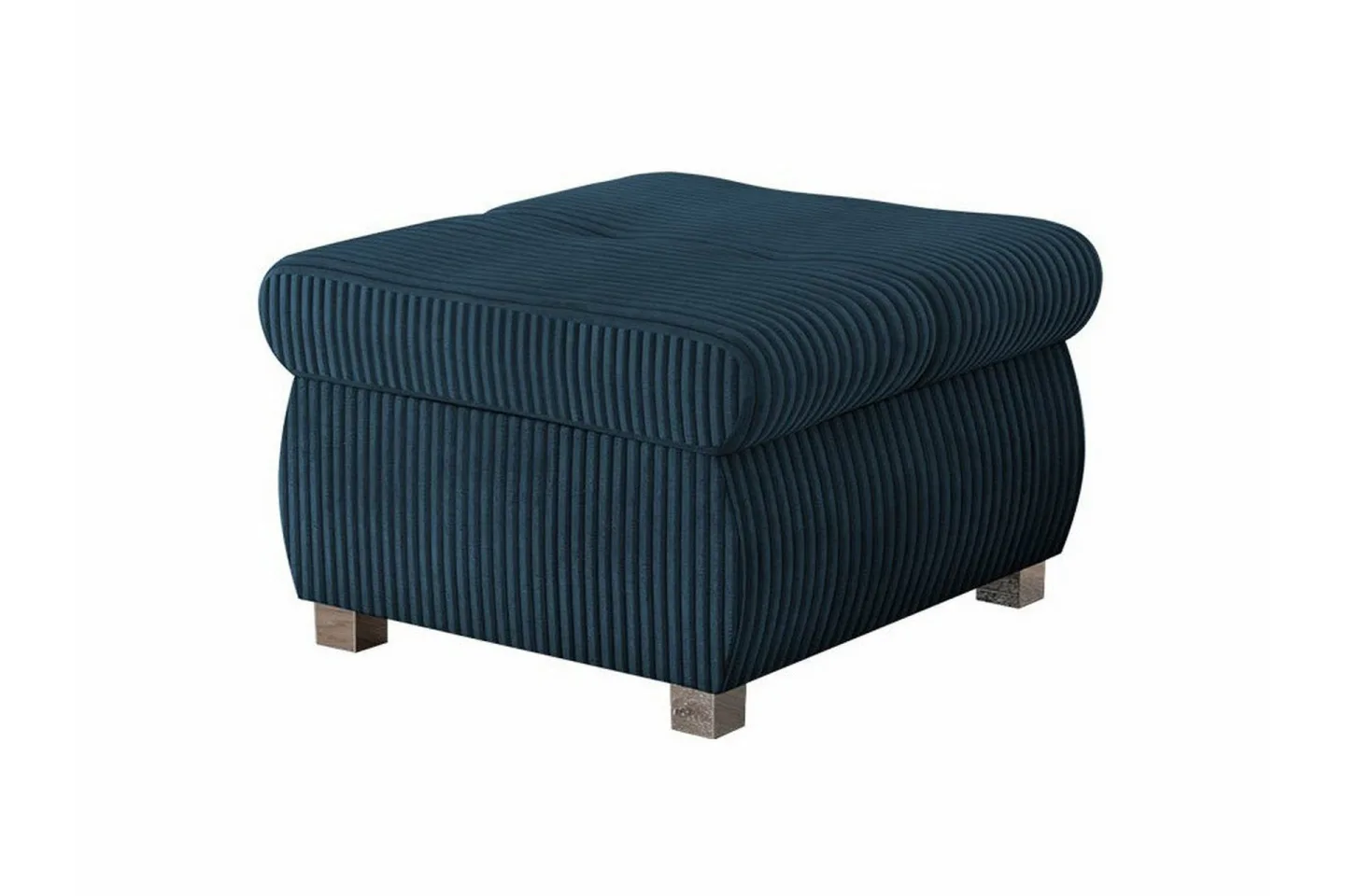 Cerys Fotpall 60 cm - Blå