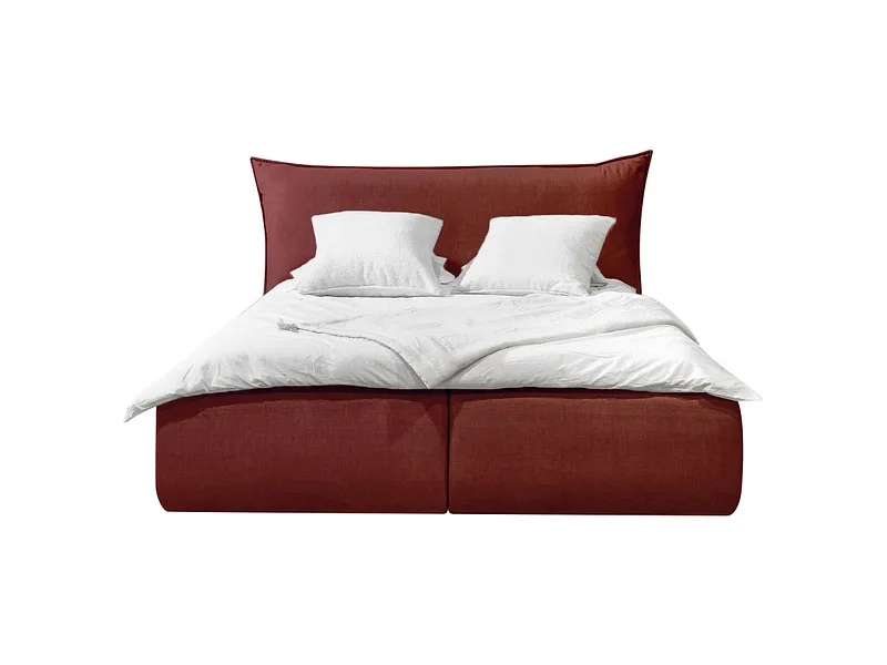 Kastenbett BOBOCHIC JADE 160x200cm samt rot