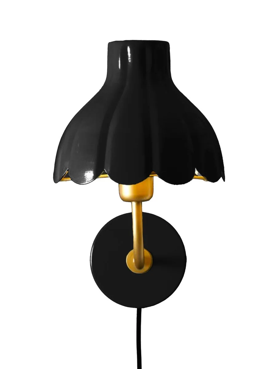 PR Home - Wells 35cm - Sänglampa - Svart
