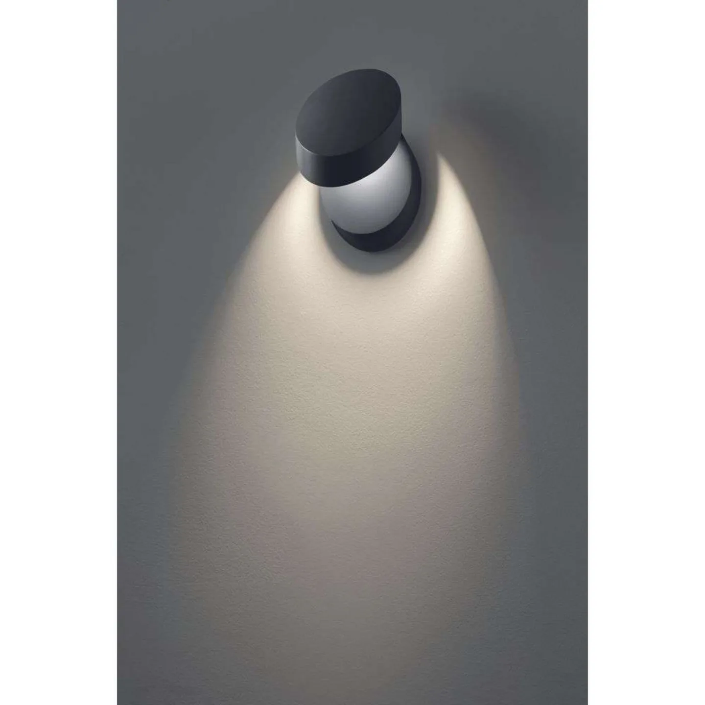 Pin-Up LED Wand-/Deckenleuchte 3000K Matt Black - Lodes - Wohnzimmer - Metall