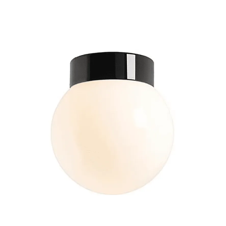 Ifö electric - Classic Glob 200 - Badrumslampa - Svart