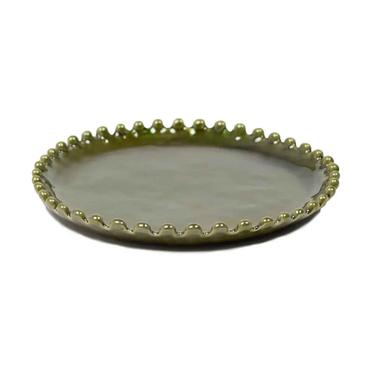 Olsson & Jensen Eden Teller Ø23 cm Grün