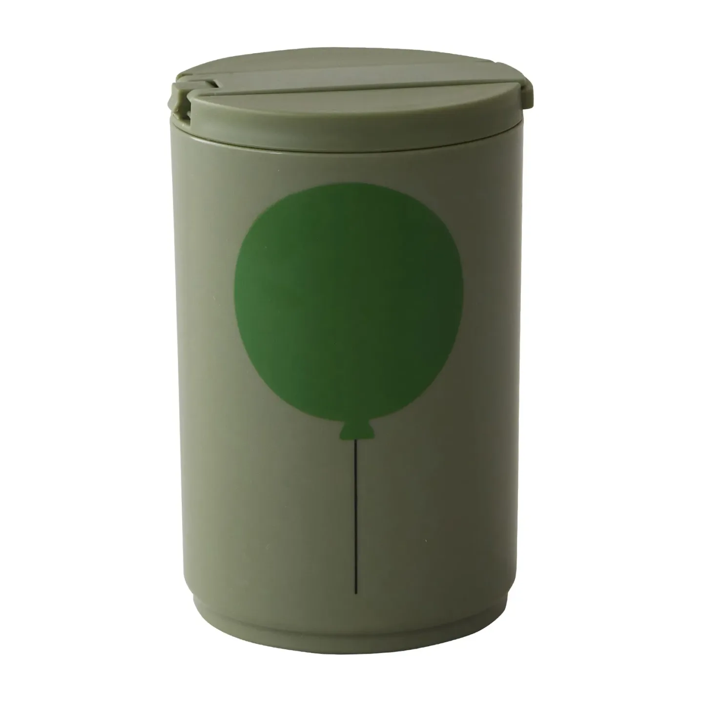 Design Letters Design Letters Thermobecher mit Strohhalm 33 cl Forest Green