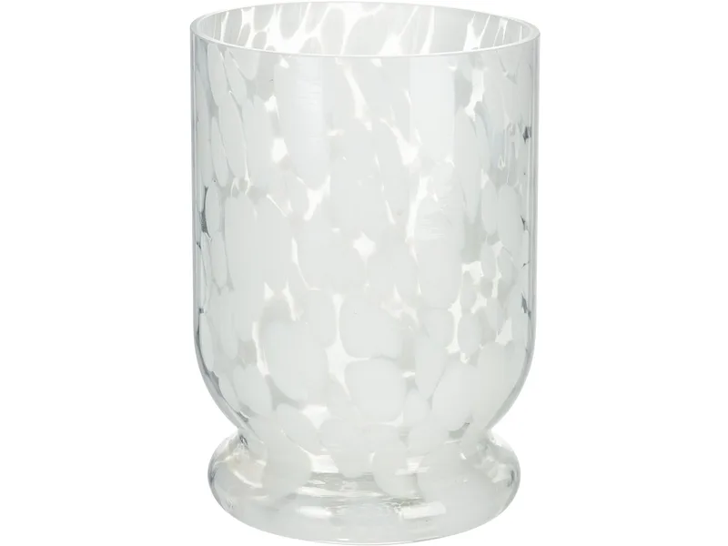 Vase KATE 11x11x15cm weiss