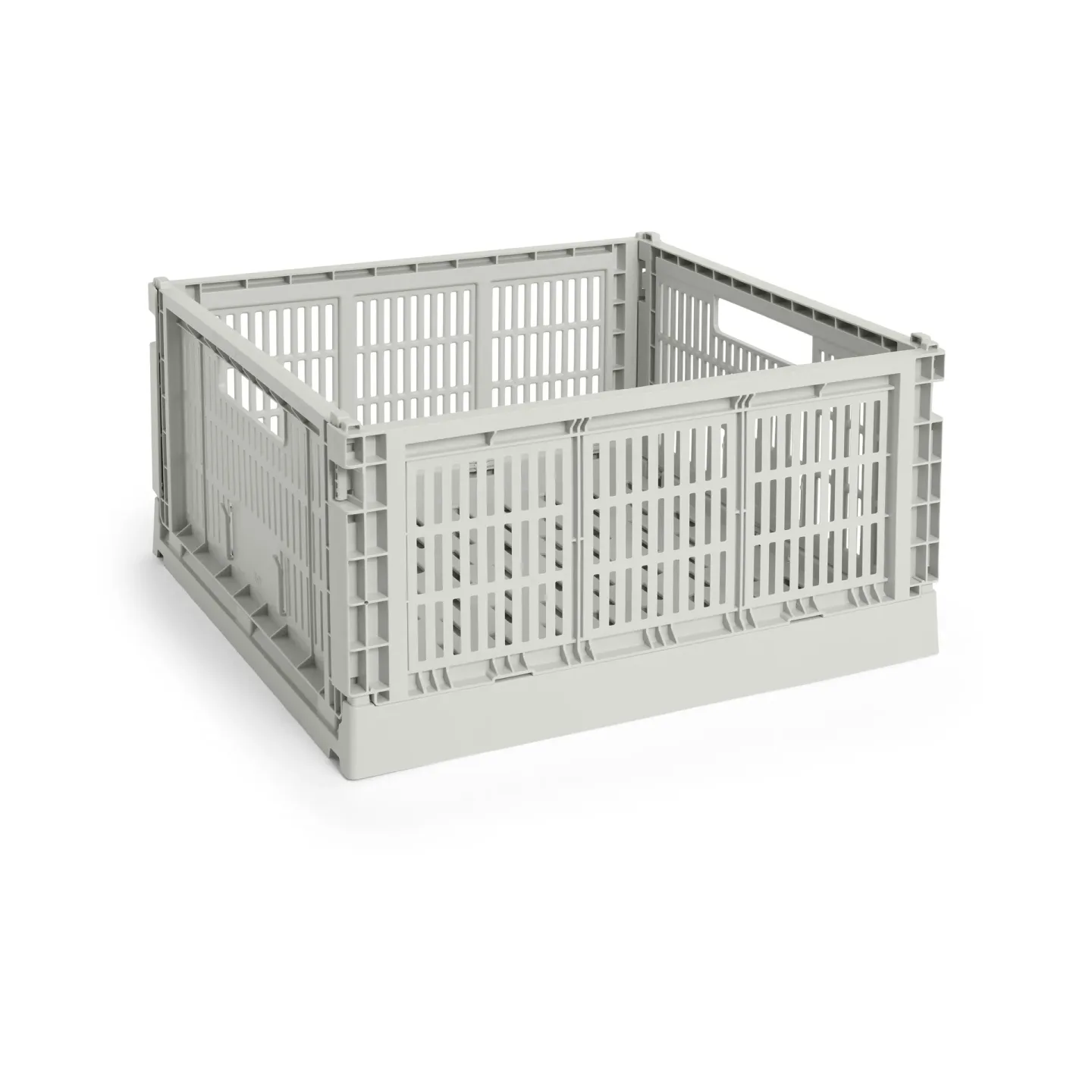 HAY Colour Crate L Quadrat 42x42 cm Grey