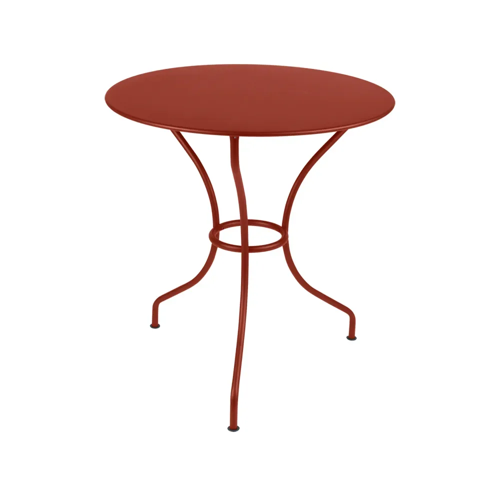 Fermob Opera+ bord Ø67 cm Red ochre (röd)